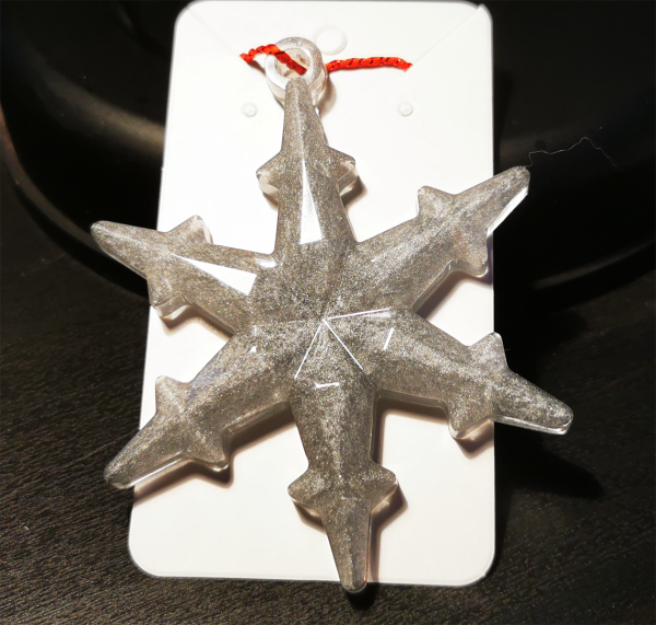 Cross star pendant for Christmas tree